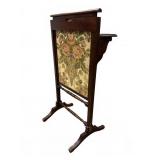 Modern Adjustable Fire Screen with Tapestry