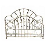 King Brass & Iron Bed Headboard & Footboard