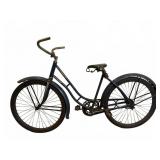Elgin Ladies 1942 Bicycle with License Plate