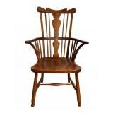 Stickley Windsor Style Modern Armchair