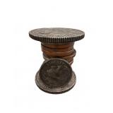 Unique Stacked Coins Shaped Table