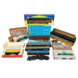 HO Steam Locomotive & Rolling Stock Lot