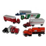 6 DeHanes 1:55 Scale Model Trucks