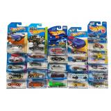 25 Hot Wheels Late 1990s-Early 2000s Carded