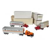 DeHanes DMC 1:55 Tractor Trailers Lot of 3