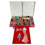1960-70s Barbie & Skipper Dolls with 1976 Fon