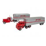 Dehanes Models P.I.E. Tractor Trailers 1/64