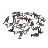 Barclays Metal Figures, Well Played Condition