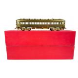 Pair CNS & Interurban Brass O Gauge Cars, NOS