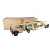 Smith-Miller Pressed Steel Auto Transport Toy