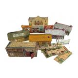 1950s Marx Roy Rogers Tin Litho Toy Buildings