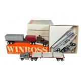 Winross Diecast Trucks Lot of 7 with Boxes
