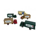 5 DeHanes DMC Advertising Box Trucks
