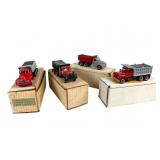 DeHanes DMC 1:55 Scale Dump Trucks, Boxed Set