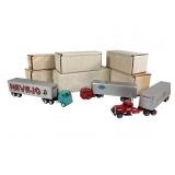 DeHanes DMC 1:55 Scale Tractor Trailers Trio