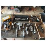 Pneumatic & Hand Tool Lot With Sockets