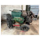 Miller Welder with Flat Tire, Working Status