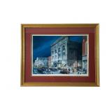 Karoline Schaub Peeler Symphony Hall Holiday Print