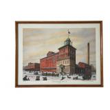 Karoline Schaub-Peeler Brewing Co. Lithograph