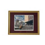 Deck the Halls Signed Lithograph