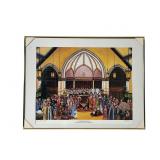 Karoline Schaub-Peeler Night Festival Lithograph
