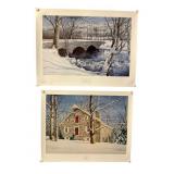 Two Dan Campanelli Lithographs