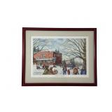 Karoline Schaub Peeler Signed Lithograph