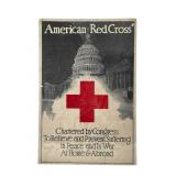 Vintage American Red Cross Poster 20 1/4 x 29
