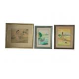 Asian Inspired Art & Watercolor