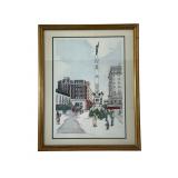 Leah Hoffman Artist Proof Lithograph, 1989