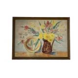 Floral Still Life Watercolor by Armstrong