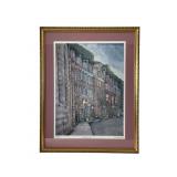 Leah Anderson Joseph Signed Lithograph Stone