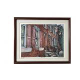 Leah Anderson Joseph Lithograph Yeagers Row