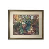 Large Mixed Media Painting by Wynn Breslin