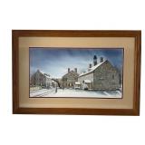 Dan Campanelli Framed Pennsylvania Winter Art