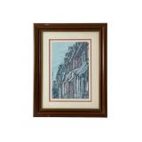 Leah Anderson Lithograph N. 5th St. Allentown