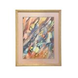 Bonnie S White Watercolor Memories Framed