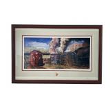 Peter A. Lerro Jr. Signed Railroad Print