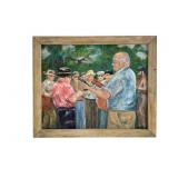 Impromptu Outdoor Music Gathering by M. Kell