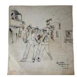 Jack B. Bryan Cartoon "Broome Sweepings" Art