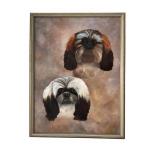 Dog Portraits by DM Fisher 1999, Acrylic