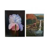 Pair: 2003 Flower by Carol & 1959 Indian