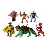 Seven Vintage He-Man MOTU Action Figures