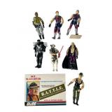 Seven Vintage G.I. Joe Figures & Carded Sgt.