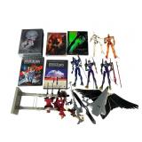Neon Genesis Evangelion DVD Set & Action Fig.