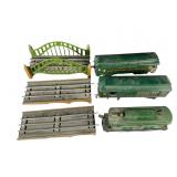 American Flyer O Gauge Train Set & Bridge