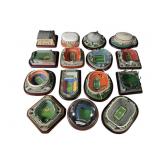 15 Danbury Mint Stadium Dioramas Collection