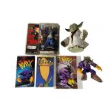 Toy & Media Collection: Maxx, Yoda, Spaulding