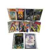 34 Comic Lot: Valiant, Marvel, Kabuki, Signed
