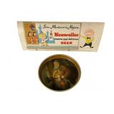 Neuweiler Beer Tin Tray & Cardboard Standie Sign